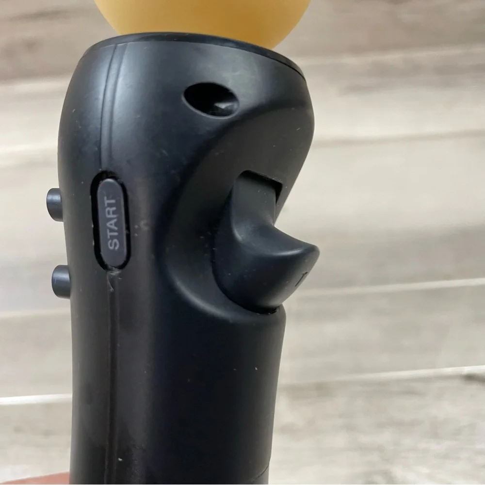 Genuine Sony Playstation Move Motion Controller Black CECH-ZCM1U Tested